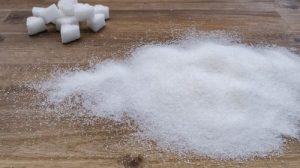 Grovt salt och sockerbad